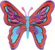 Blue/Violet Butterfly Patch