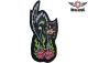 Black Cat On Pink Dice