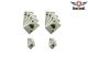 Dead Man's Hand Biker Pins