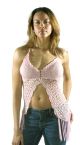 Ladies Halter Top Pink
