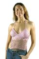 Ladies Pink Halter Top