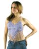 Women Purple Halter Tops