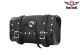 Black PVC Motorcycle Tool Bag with Studs and Concho