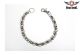 Motorcycle  Wallet Chain With 15 Skulls